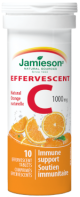 Jamieson vitaminas C, tirpusis, 1000 mg, 10 tab.