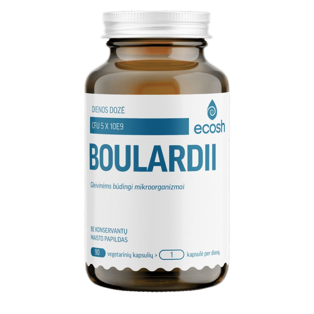 ECOSH BOULARDII, kapsulės N90