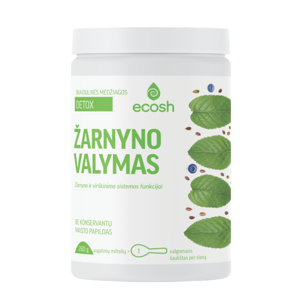 ECOSH DETOX, ŽARNYNO VALYMAS, 260g