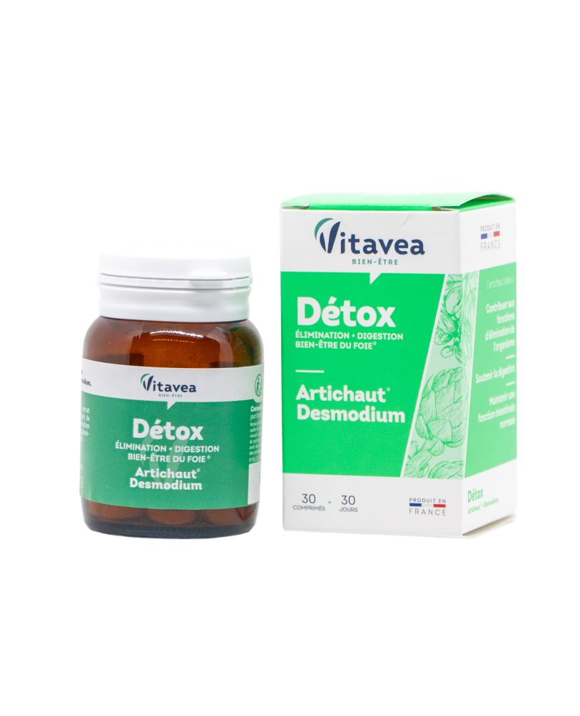 VITAVEA Detox Artišokų ir kibiosios jakšūnės ekstraktai, N30