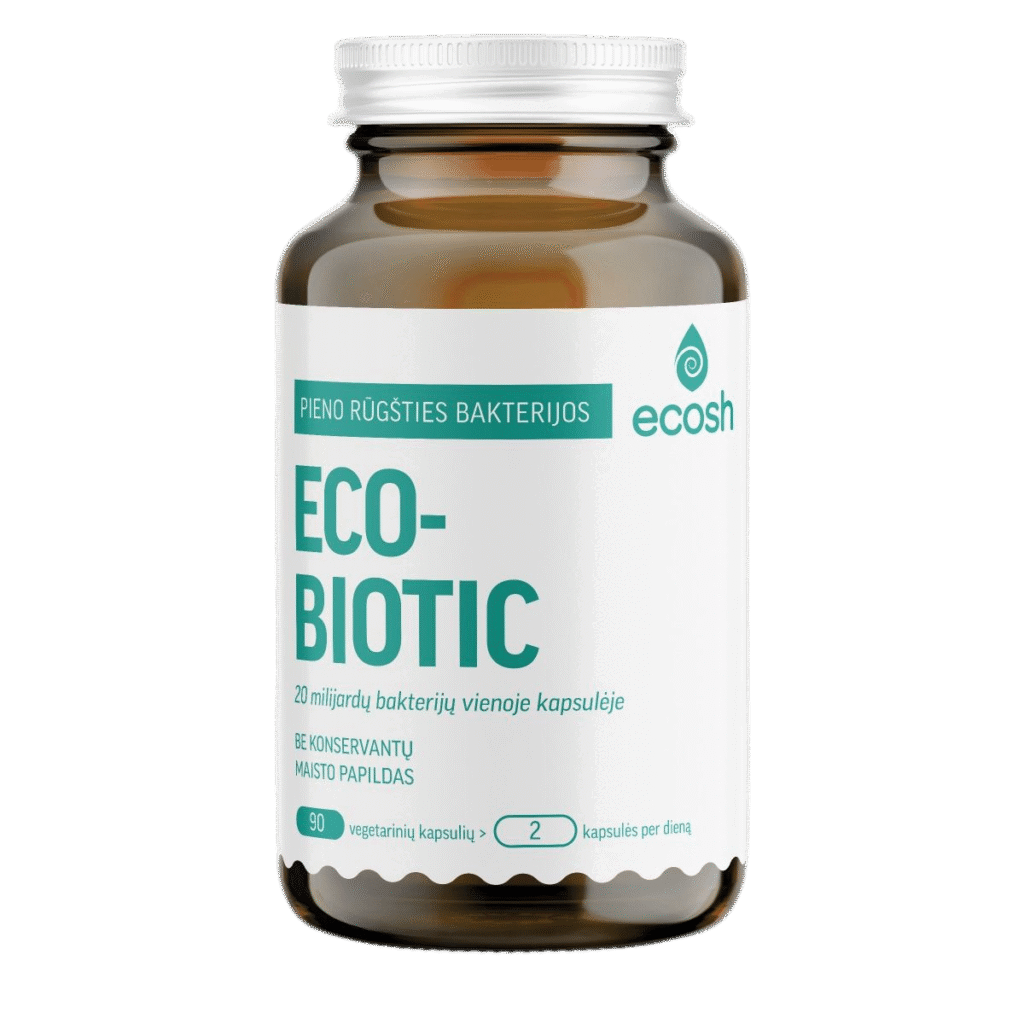 ECOSH ECOBIOTIC, kapsulės N90