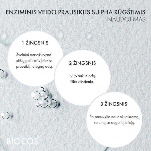 Veido prausiklis jautriai odai FRUIT ENZYME + PHA - Image 2