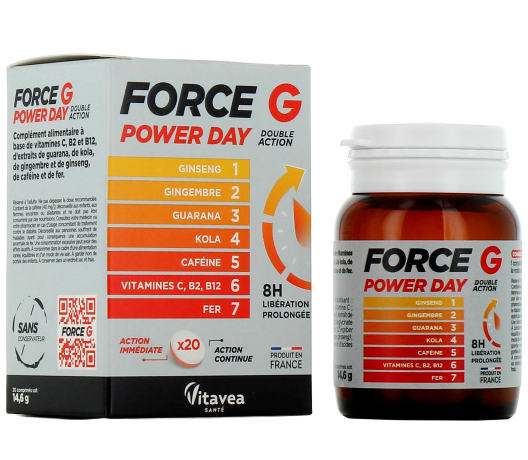 VITAVEA Force G Power Day. Tikras energijos užtaisas visai dienai! N20