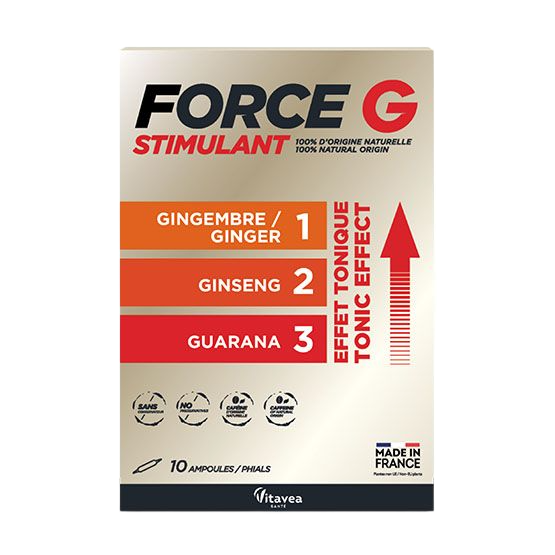 VITAVEA Force G Stimulant, 10 ampulių