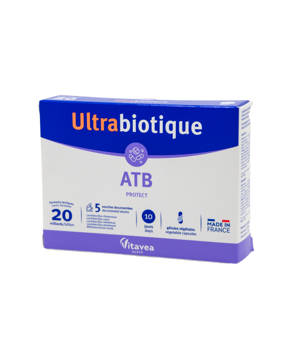 VITAVEA Ultrabiotique ATB PROTECT gyvosios bakterijos vartojantiems antibiotikus
