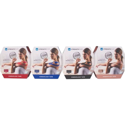 IRONMAN STRENGTHTAPE kineziologiniai teipai, kūno spalvos, 35m