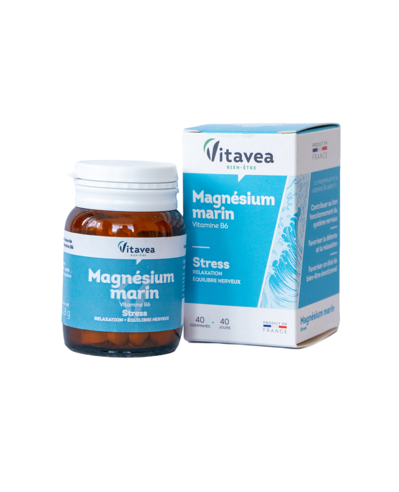 Vitavea Magnis jūrinės kilmės ir vitaminas B6, N40