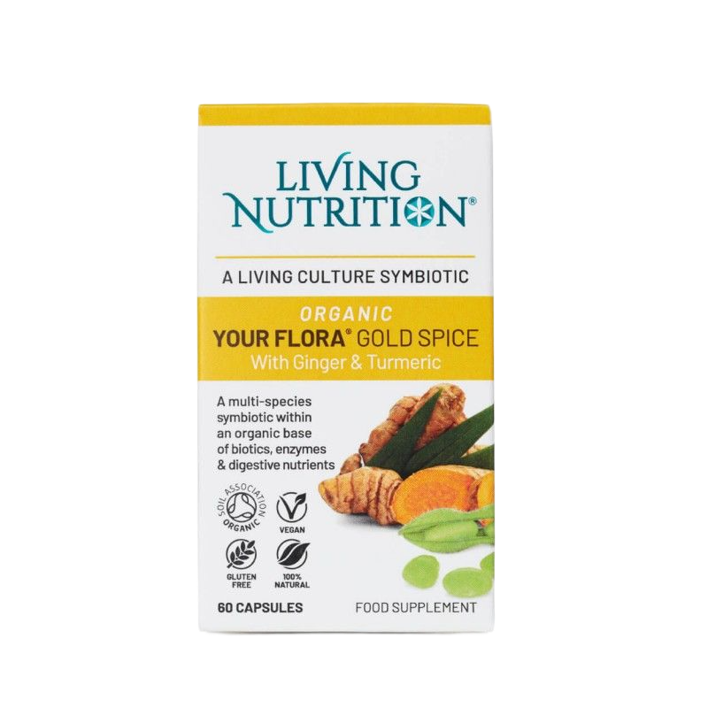 Kefir-Kombuča fermentuotas maisto papildas „Gold Spice”, N60