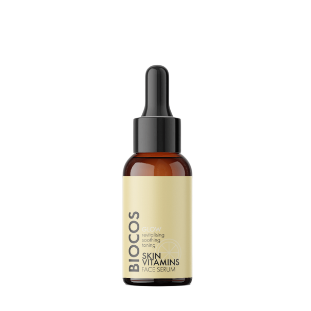 Veido serumas su vitaminų kompleksu ir kofeinu SKIN VITAMINS