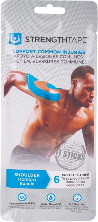 IRONMANTM STRENGTHTAPE kineziologiniai teipai pečiams