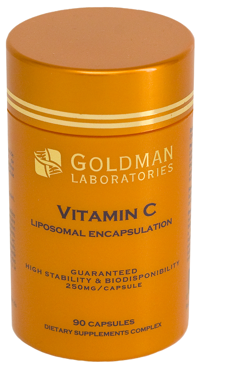 Liposomose kapsuliuotas Vitaminas C, 250 mg, N90