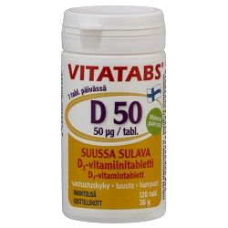 Vitatabs D50 Pear tab, N120