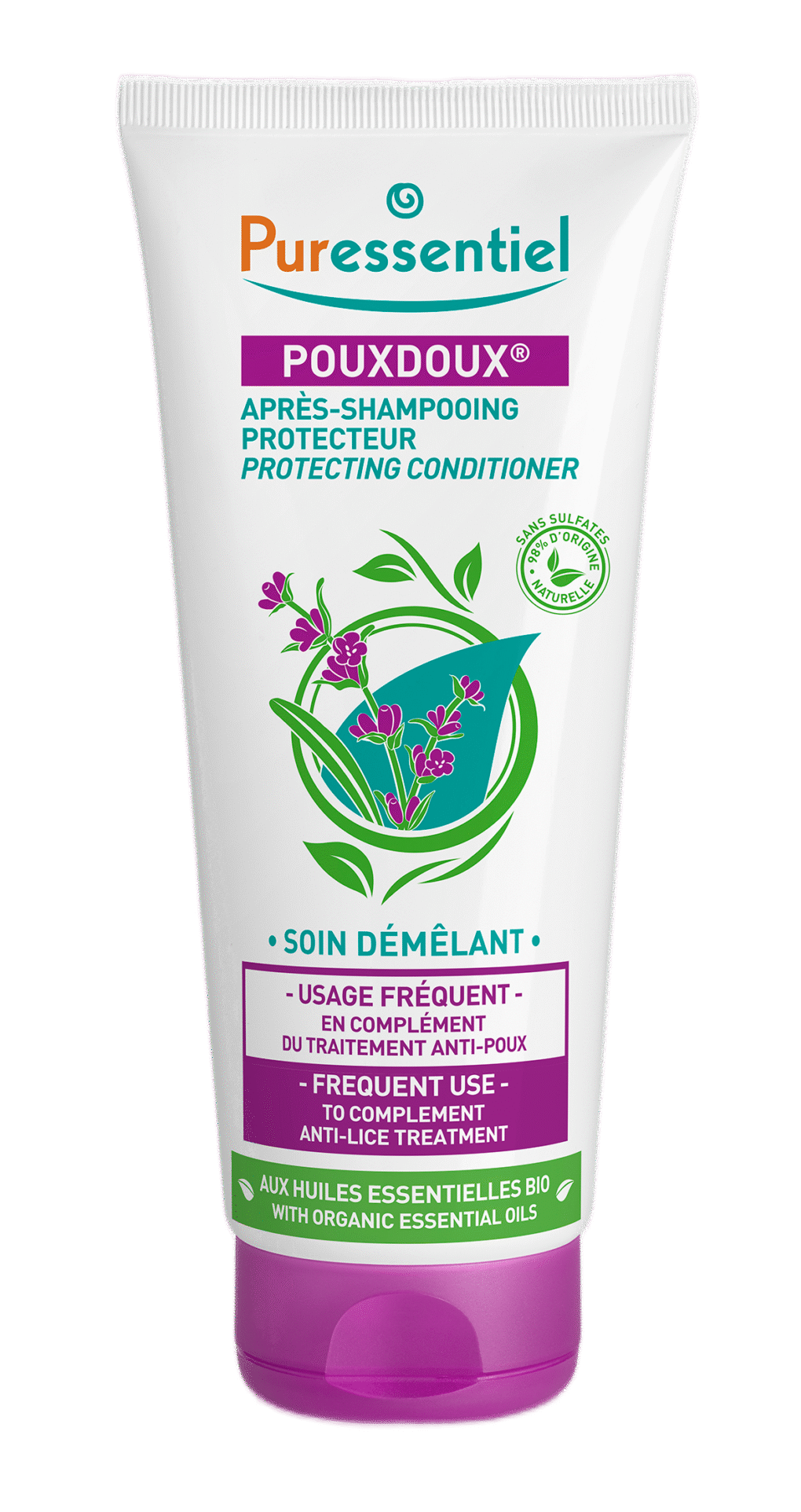 „Puressentiel" Apsauginis kondicionierius POUXDOUX®, 200ml