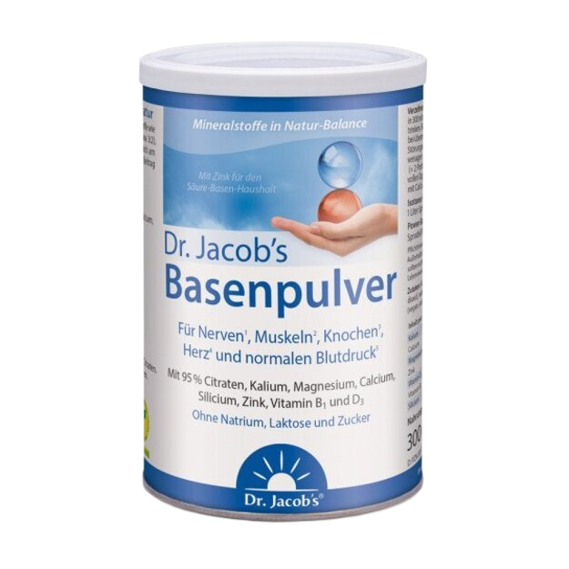 Dr.Jacob’s Basenpulver milteliai, 300 g