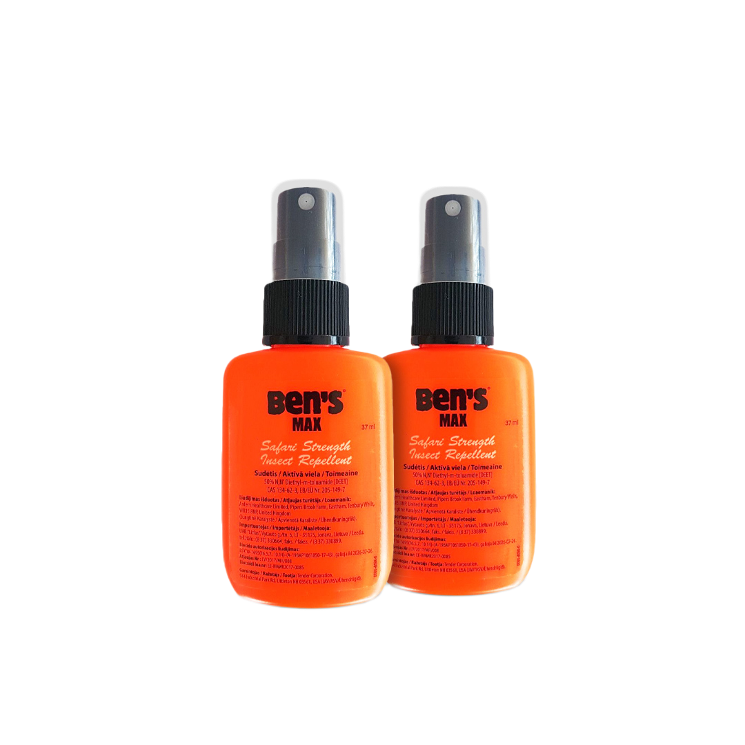 2 x Ben’s MAX purškiamas skystis, 37ml