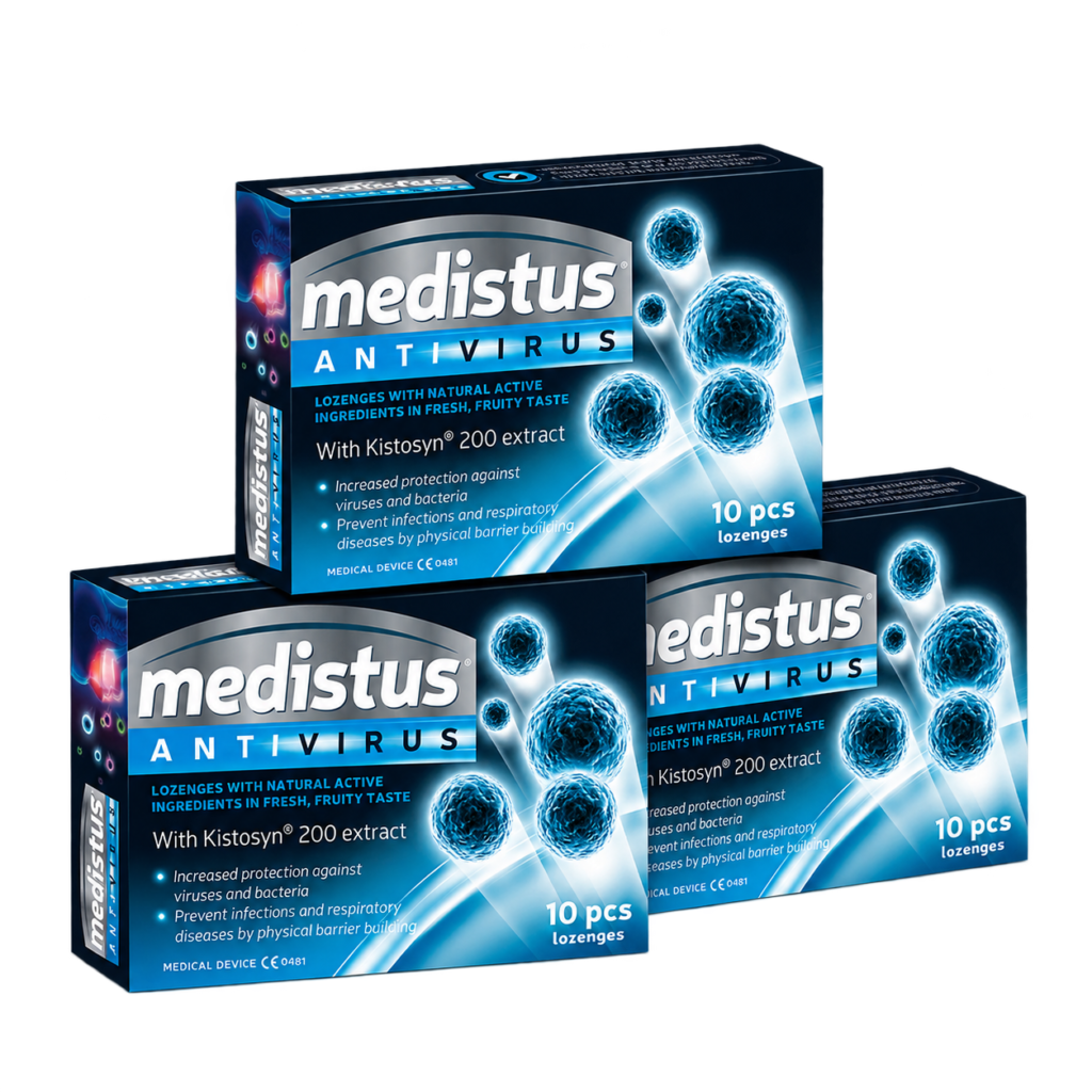 Medistus Antivirus pastilės, N10 x 3pak.
