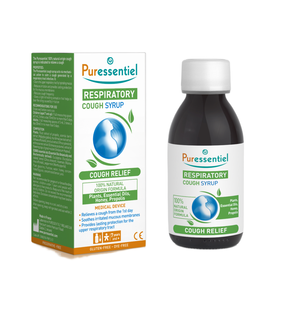 Puressentiel RESPIRATORY sirupas nuo kosulio, 125 ml