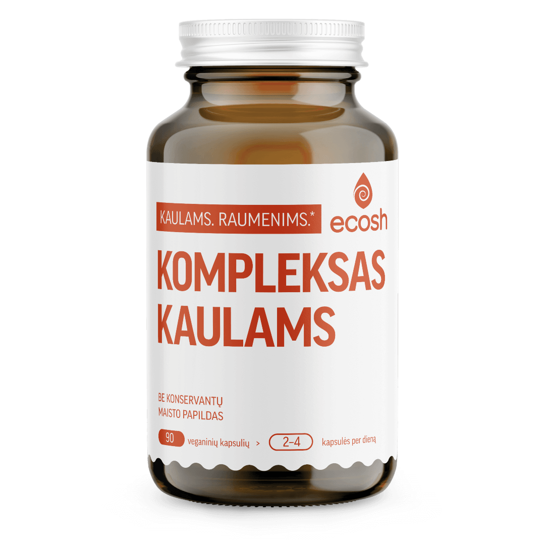 ECOSH Kompleksas kaulams, 90 kapsulių